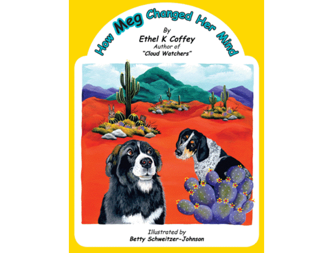 How Meg Changed Her Mind (Children's Book and Audio CD) Signed by Author Ethel Coffey -2