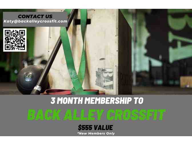 CROSSFIT MEMBERSHIP | 3 MONTH | BACK ALLEY FITNESS - Photo 1