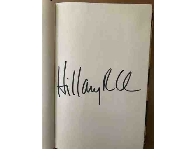 Signed Copy of Hillary Clinton's book 'Living History'