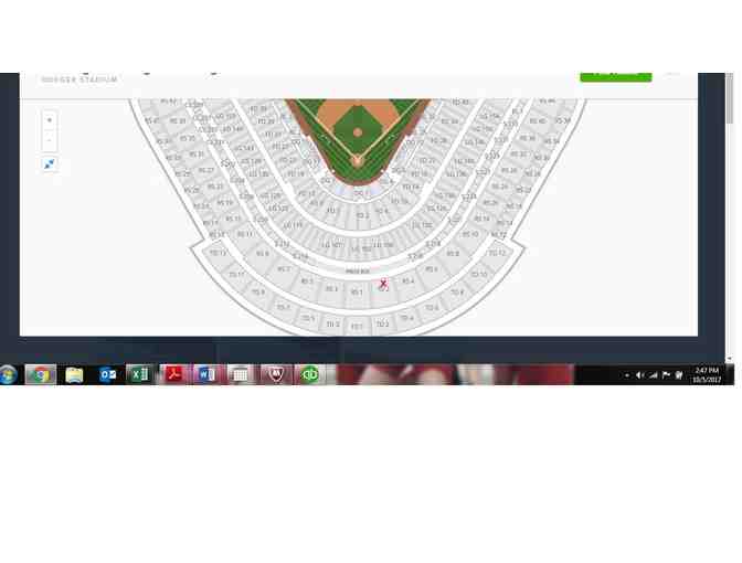 4 Dodgers Tickets Behind Home Plate for 2023 Season - Package #1