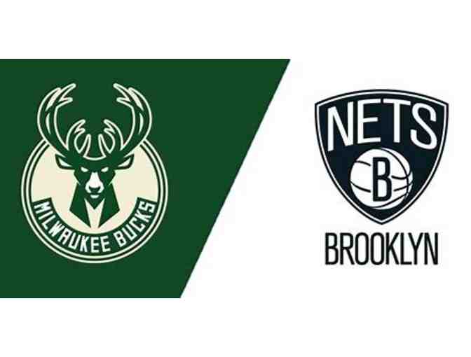 Two Brooklyn Nets vs Milwaukee Bucks Tickets - Photo 1