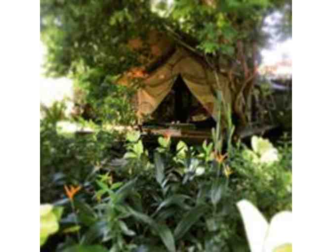 One Night Stay in a Luxury African Safari Tent at Libelula Lounge in Playa Potrero