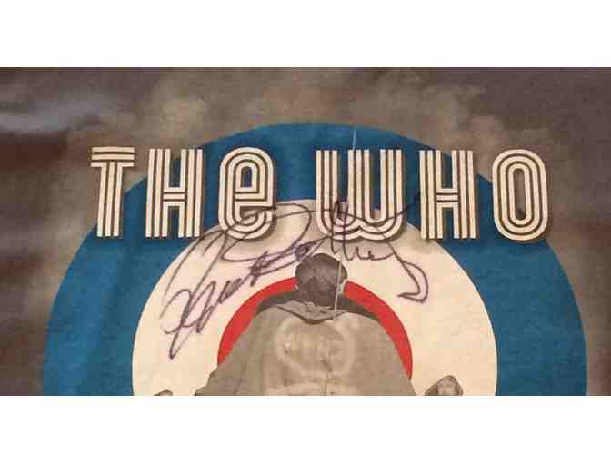 The Who Quadrophenia and More Tour t-shirt signed by Roger Daltrey