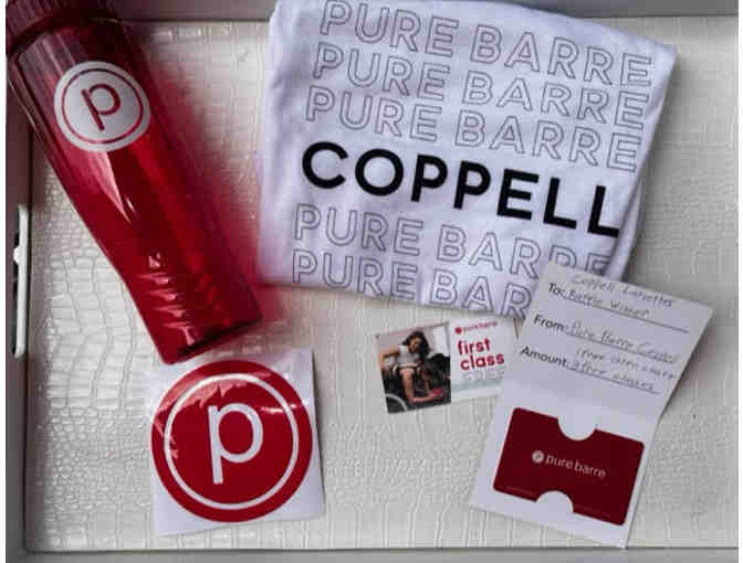 Pure Barre (Coppell) - Gift Bag (Gift Card, Workout Tank, Water Bottle)