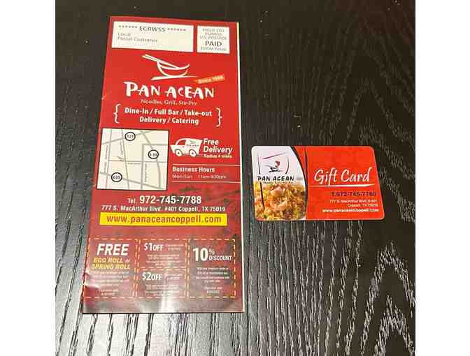 MMG Business Services, LLC.- $100 Gift Card to Pan Acean Noodles and Grill