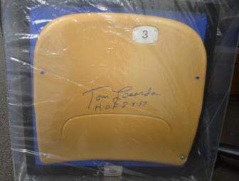 4 Dodger Tickets and Signed Tommy Lasorda Chair!