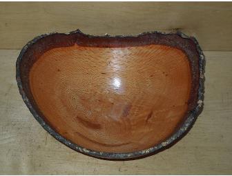 Oak Wooden Bowl by Jacques Blumer