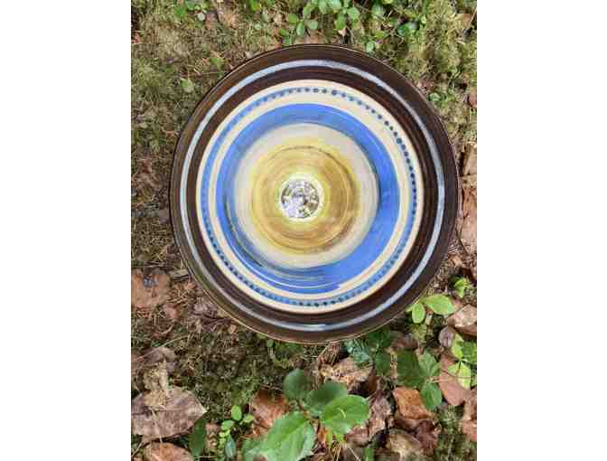 Maris Karlsons Ceramic Works - Beautiful Striped Ceramic Bowl