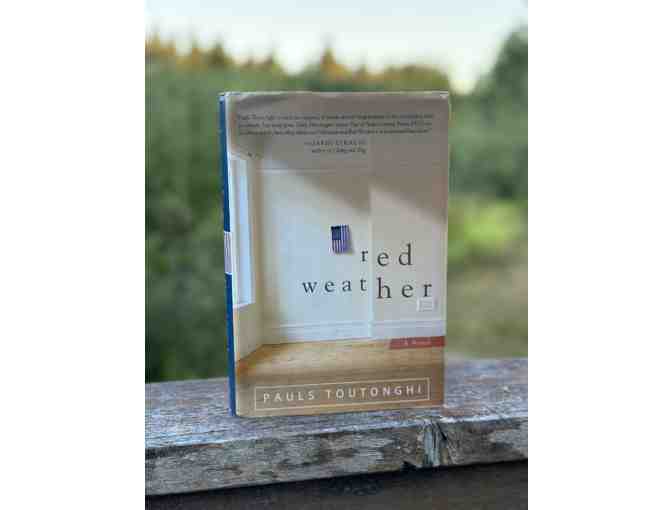 First Edition, Autographed Book - Red Weather by Pauls Toutonghi