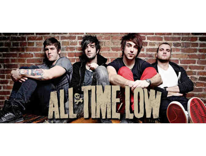 All Time Low Signed Guitar