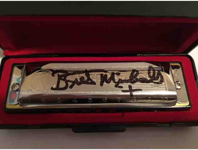 Autographed Harmonica by Bret Michaels