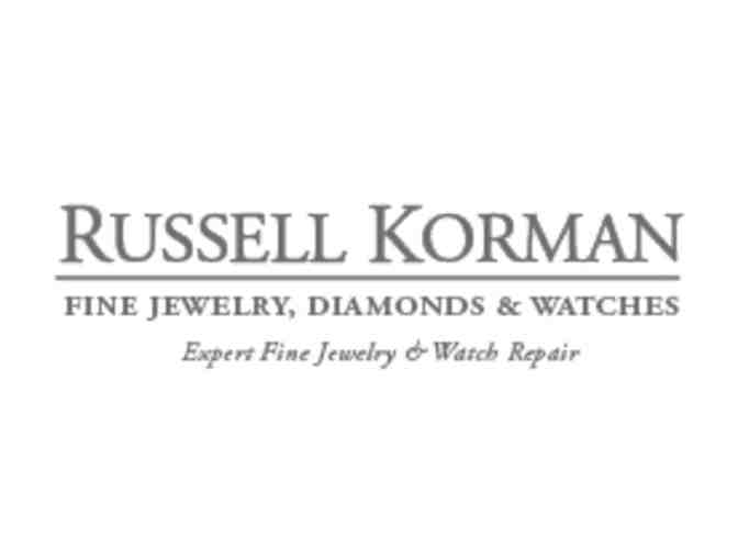 $150 Gift Certificate to Russel Korman Fine Jewelry, Diamonds & Watches