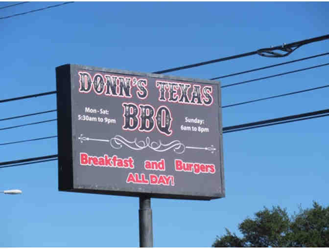 Donn's BBQ - $50 gift certificate