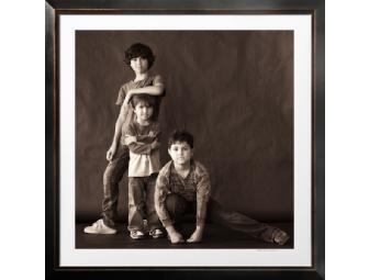 Mark Robert Halper Children's Portrait;  photo session and a signed print.