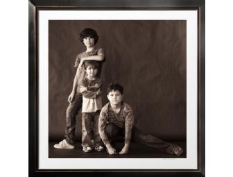 Mark Robert Halper Children's Portrait;  photo session and a signed print.