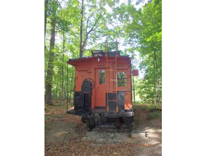 Overnight Stay in an Updated Caboose on the Heritage Trail