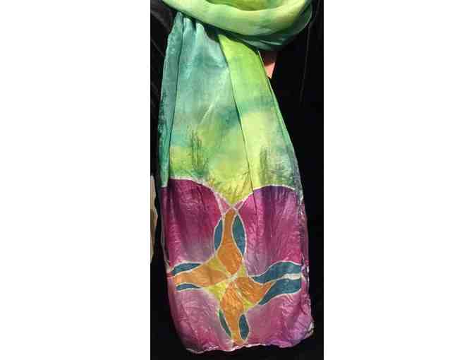 Customize Your OWN Hand Painted Silk Scarf