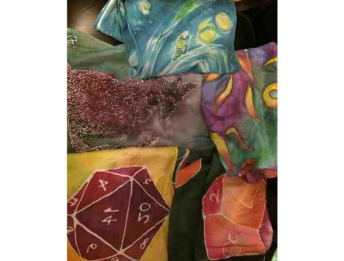 Customize Your OWN Hand Painted Silk Scarf