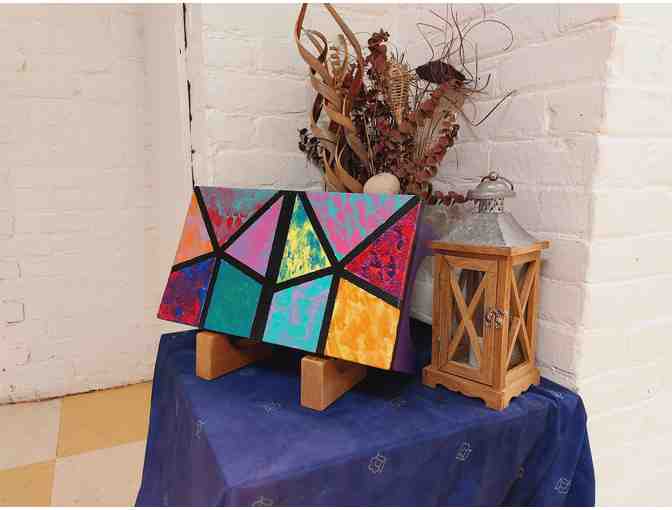 Art Exploration Step Stool (Purple Room)