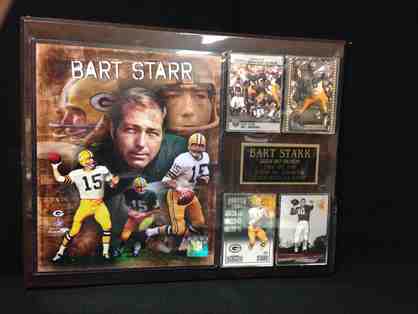 Bart Starr Collectible Plaque