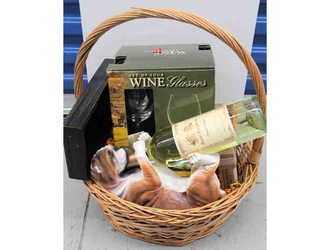 Wine Themed Gift Basket #2