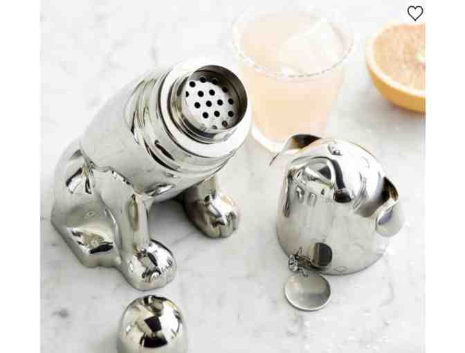 William Sonoma Bulldog Cocktail Shaker