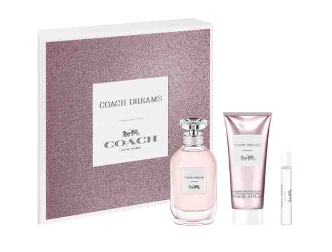 Women's perfume and lotion: Coach Dreams by Coach for Women 3.0 oz EDP Gift Set - Photo 1