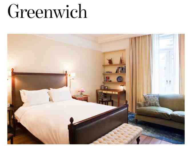 The Greenwich Hotel - (2) Night Stay in Superior Room