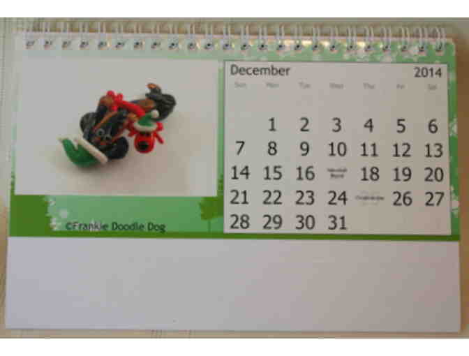 Frankie Doodle Dog 2014 Calendar