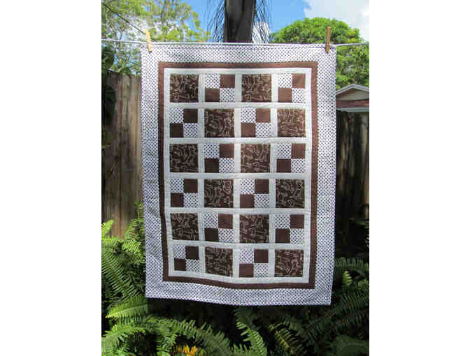 Adorable Dachshund Handmade Quilt Wall Hanging