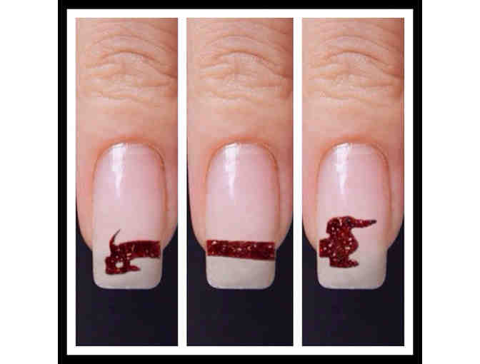 Dachshund Nail Design