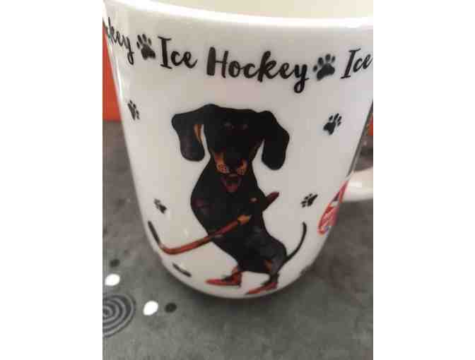 Dachshund Ice Hockey Mug
