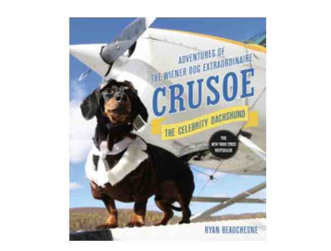 Crusoe the Celebrity Dachshund Book and Crusoe Plush Doxie