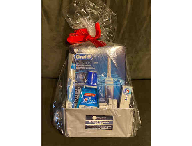 San Ramon Orthodontics: gift basket w/ Oral B electric toothbrush & $750 gift certificate