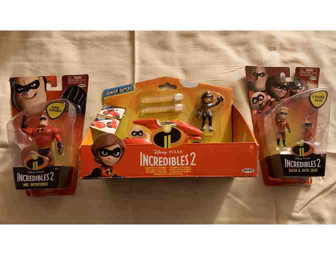 003.  Incredibles 2 action figures - the whole family