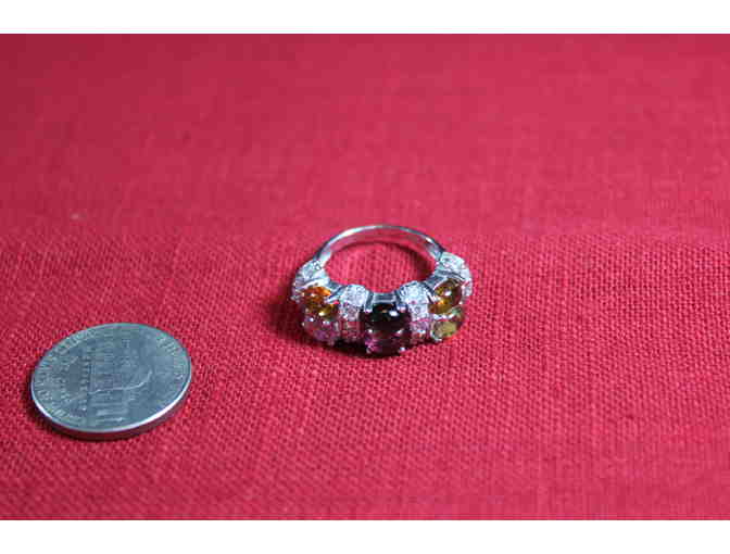 Ring, Double row of stones