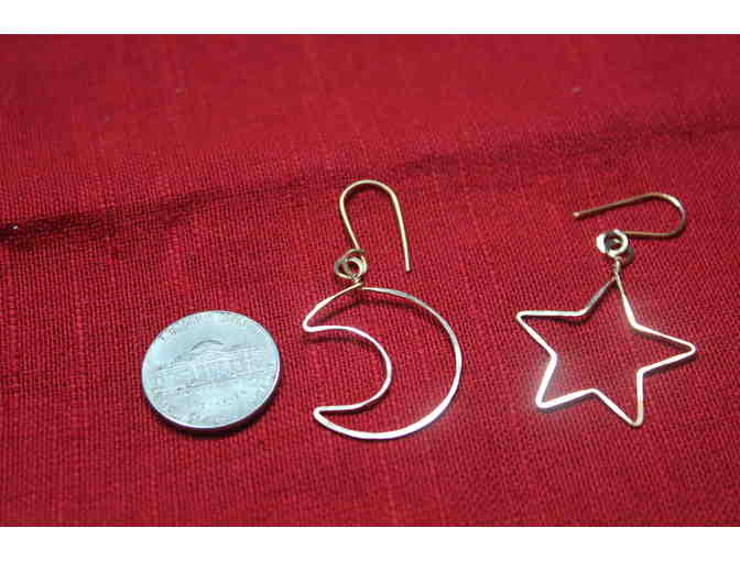 Moon and Star set Earrings