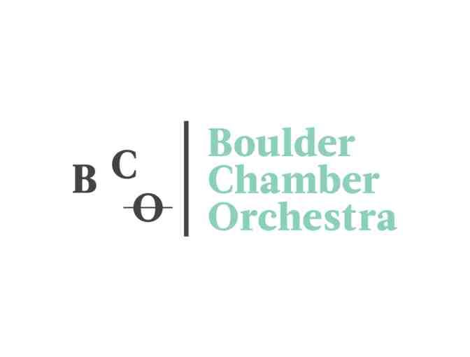 Boulder Chamber Orchestra, two season passes for 2024-25 season