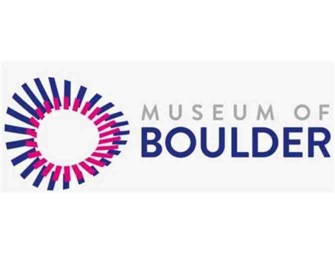 Four passes for admission to Museum of Boulder