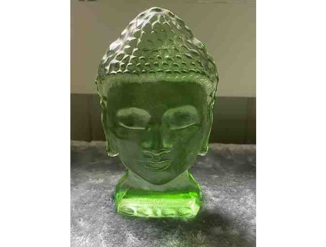 Glass Buddha Head