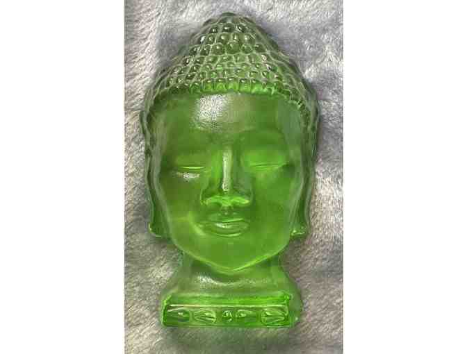 Glass Buddha Head