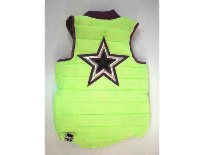 Child's Insulated 'Neon Star' Vest from Pop Out Clothing (size 4/5)