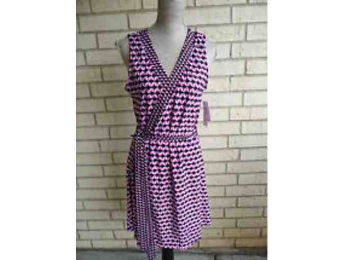 Kenneth Cole Wrap Dress in Pink (Size Large)