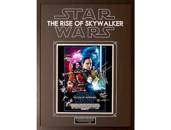 Autographer Star Wars: Episode IX - The Rise of Skywalker 16x20 Custom Framed Movie Poster - Photo 1