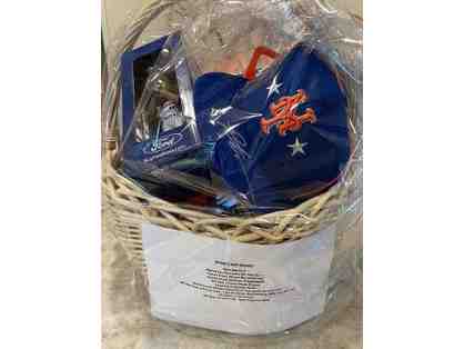 NY Mets Amazin' Gift Basket with signed player items