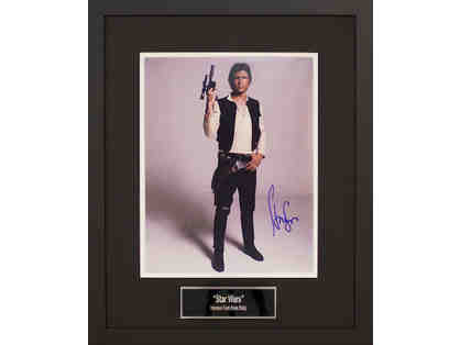 Han Solo STAR WARS 11x14 Framed Photo Signed by Harrison Ford