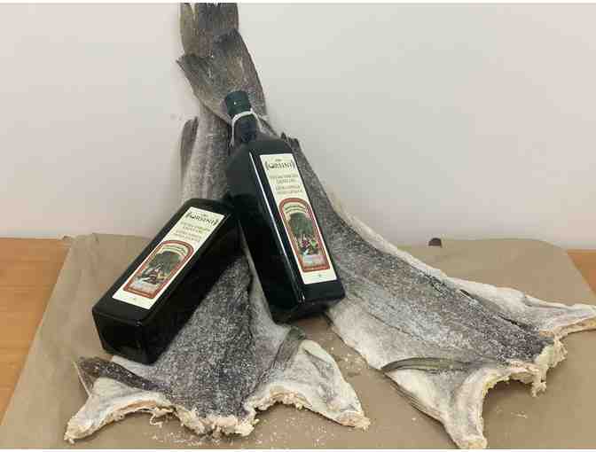 Two Salted Codfish Fillets and Olive Oil (LOT 1)