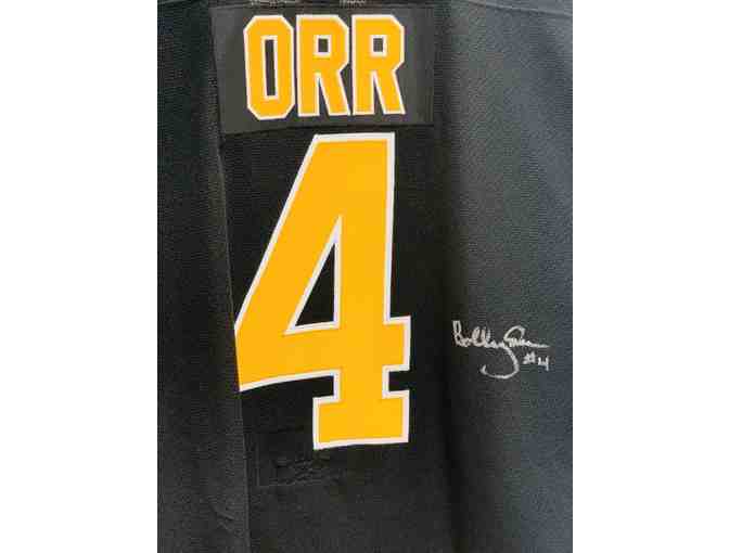 Bobby Orr Autographed Boston Bruins Vintage Hockey Jersey