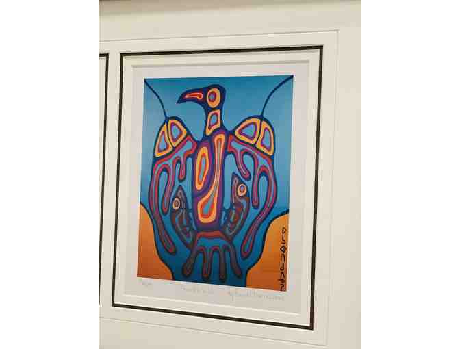 Limited-Edition Dual Frame 'Thunderbird' & 'Thunderbird Inner Spirit' by Norval Morrisseau