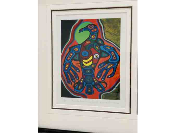 Limited-Edition Dual Frame 'Thunderbird' & 'Thunderbird Inner Spirit' by Norval Morrisseau